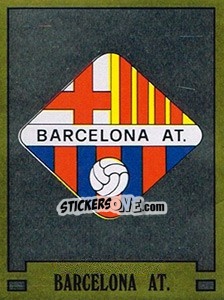 Sticker Escudo - Liga Spagnola 1988-1989 - Panini