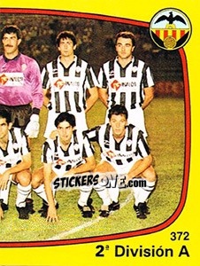 Figurina Equipo - Liga Spagnola 1988-1989 - Panini