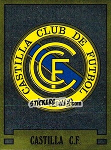 Sticker Escudo - Liga Spagnola 1988-1989 - Panini