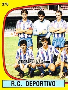 Sticker Equipo - Liga Spagnola 1988-1989 - Panini