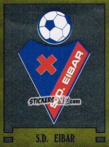 Sticker Escudo - Liga Spagnola 1988-1989 - Panini