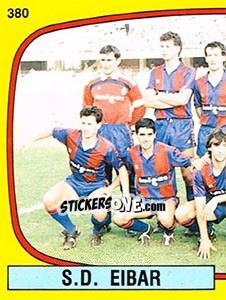 Sticker Equipo - Liga Spagnola 1988-1989 n. 380 - Panini