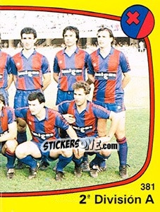 Sticker Equipo - Liga Spagnola 1988-1989 n. 381 - Panini