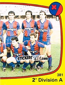 Sticker Equipo - Liga Spagnola 1988-1989 - Panini