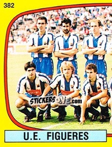 Cromo Equipo - Liga Spagnola 1988-1989 - Panini