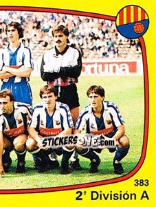 Figurina Equipo - Liga Spagnola 1988-1989 - Panini