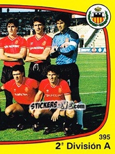 Figurina Equipo - Liga Spagnola 1988-1989 - Panini