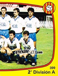 Figurina Equipo - Liga Spagnola 1988-1989 - Panini