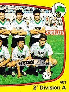 Sticker Equipo - Liga Spagnola 1988-1989 n. 401 - Panini