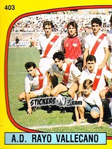 Sticker Equipo - Liga Spagnola 1988-1989 - Panini