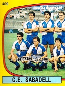 Figurina Equipo - Liga Spagnola 1988-1989 - Panini