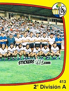 Cromo Equipo - Liga Spagnola 1988-1989 - Panini