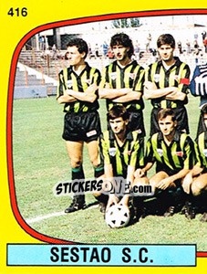 Figurina Equipo - Liga Spagnola 1988-1989 - Panini