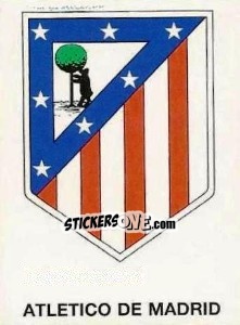 Sticker Escudo (Atletico De Madrid)
