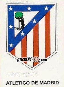 Sticker Escudo (Atletico De Madrid) - Liga Spagnola 1993-1994 n. 3 - Panini