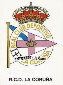 Sticker Escudo (R.C.D. La Coruña) - Liga Spagnola 1993-1994 - Panini