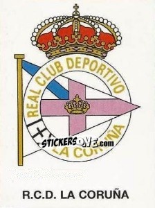 Sticker Escudo (R.C.D. La Coruña) - Liga Spagnola 1993-1994 n. 6 - Panini
