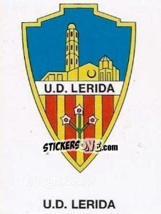 Figurina Escudo (U.D. Lerida) - Liga Spagnola 1993-1994 - Panini