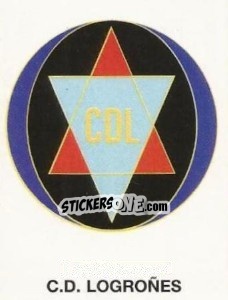 Sticker Escudo (C.D. Logroñes) - Liga Spagnola 1993-1994 - Panini