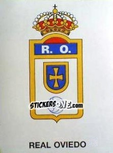 Sticker Escudo (Real Oviedo) - Liga Spagnola 1993-1994 - Panini