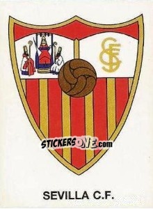 Sticker Escudo (Sevilla C.F.) - Liga Spagnola 1993-1994 - Panini