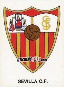 Sticker Escudo (Sevilla C.F.) - Liga Spagnola 1993-1994 n. 14 - Panini