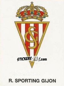 Figurina Escudo (R. Sporting Gijon)