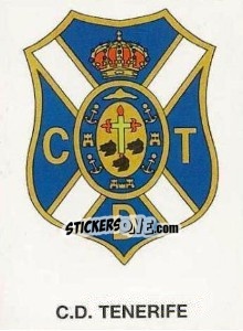 Sticker Escudo (C.D. Tenerife) - Liga Spagnola 1993-1994 n. 17 - Panini