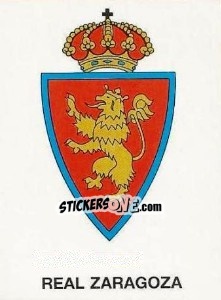 Cromo Escudo (Real Zaragoza)