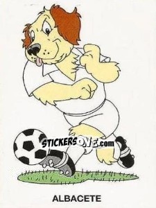Sticker Mascota - Liga Spagnola 1993-1994 n. 21 - Panini