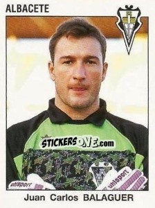 Cromo Juan Carlos Balaguer - Liga Spagnola 1993-1994 - Panini