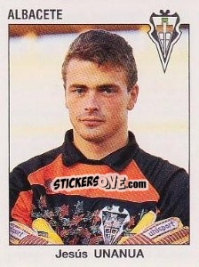 Sticker Jesús Unanua - Liga Spagnola 1993-1994 - Panini