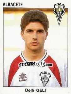 Figurina Delfí Geli - Liga Spagnola 1993-1994 n. 24 - Panini