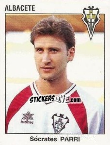 Cromo Sócrates Parri - Liga Spagnola 1993-1994 n. 27 - Panini