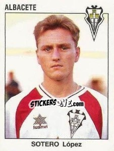 Sticker Sotero López - Liga Spagnola 1993-1994 - Panini