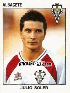 Cromo Julio Soler - Liga Spagnola 1993-1994 n. 32 - Panini