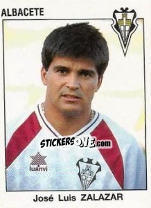 Cromo José Luis Zalazar - Liga Spagnola 1993-1994 - Panini