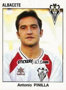 Sticker Antonio Pinilla - Liga Spagnola 1993-1994 n. 35 - Panini