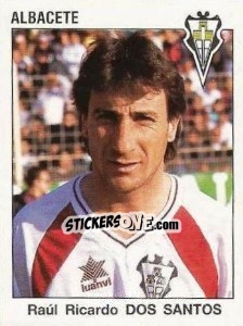 Cromo Raúl Ricardo Dos Santos - Liga Spagnola 1993-1994 n. 37 - Panini