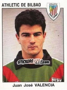 Sticker Juan José Valencia - Liga Spagnola 1993-1994 n. 38 - Panini