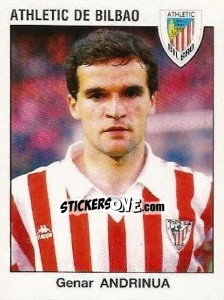 Sticker Genar Andrinua - Liga Spagnola 1993-1994 n. 42 - Panini