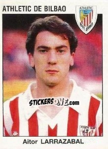 Sticker Aitor Larrazabal - Liga Spagnola 1993-1994 n. 43 - Panini