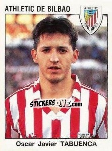 Figurina Oscar Javier Tabuenca - Liga Spagnola 1993-1994 - Panini