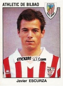 Sticker Javier Escurza - Liga Spagnola 1993-1994 n. 46 - Panini