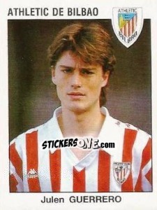 Sticker Julen Guerrero - Liga Spagnola 1993-1994 - Panini