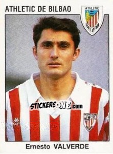 Sticker Ernesto Valverde - Liga Spagnola 1993-1994 n. 52 - Panini