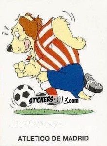 Sticker Mascota - Liga Spagnola 1993-1994 n. 55 - Panini