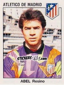 Cromo Abel Resino - Liga Spagnola 1993-1994 - Panini
