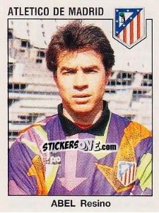 Figurina Abel Resino - Liga Spagnola 1993-1994 - Panini