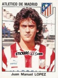 Sticker Juan Manuel Lopez - Liga Spagnola 1993-1994 n. 61 - Panini